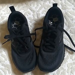 New Balance, black trainer shoes